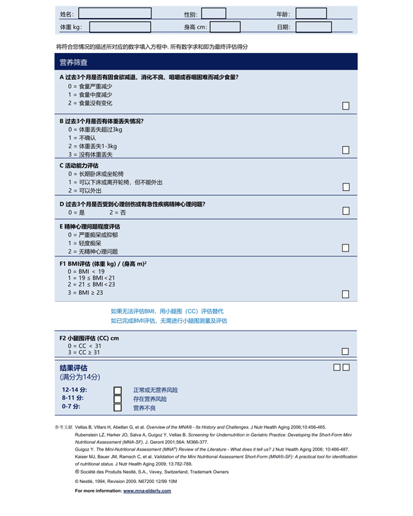 简单又科学的老人营养自测方法，你还不知道？